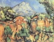 Paul Cezanne Mont Sainte-Victoire Seen from the Quarry at Bibemus (mk09) Germany oil painting artist